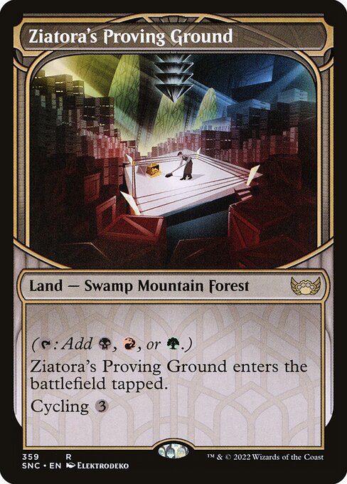 SNC: Ziatora's Proving Ground (Showcase) (Foil)