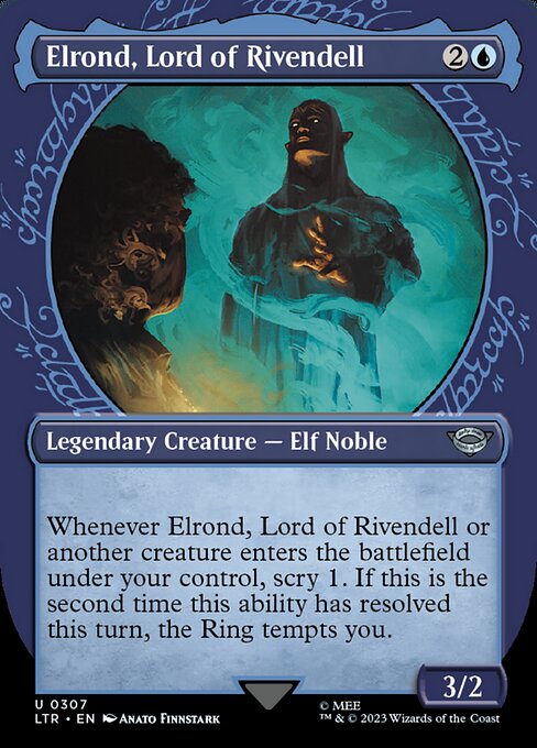 LTR: Elrond, Lord of Rivendell (Showcase) (Foil)