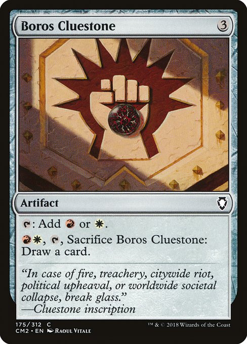 CM2: Boros Cluestone
