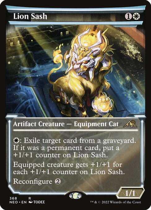 NEO: Lion Sash (Showcase) (Foil)