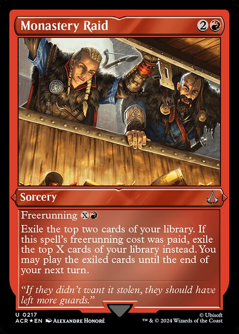 ACR: Monastery Raid (Foil Etched)