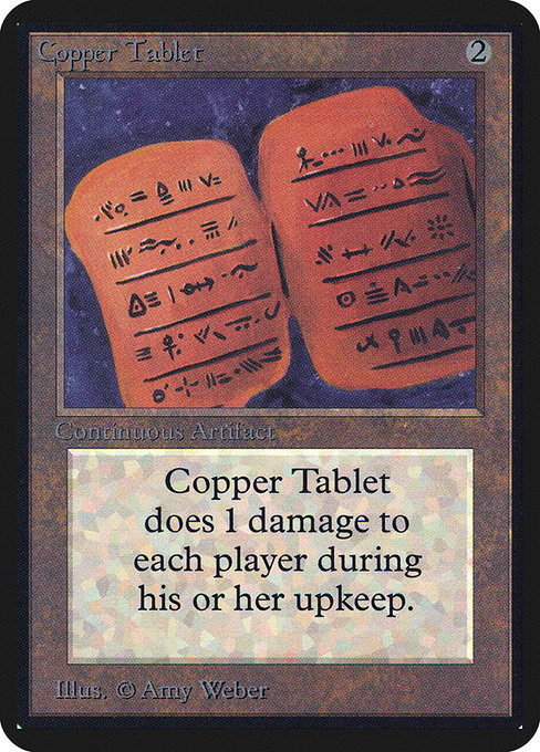 LEA: Copper Tablet