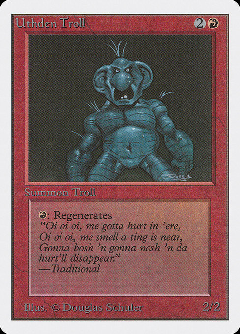 2ED: Uthden Troll
