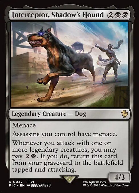 FIC: Interceptor, Shadow's Hound (Foil)