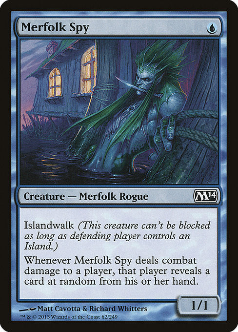 M14: Merfolk Spy (Foil)