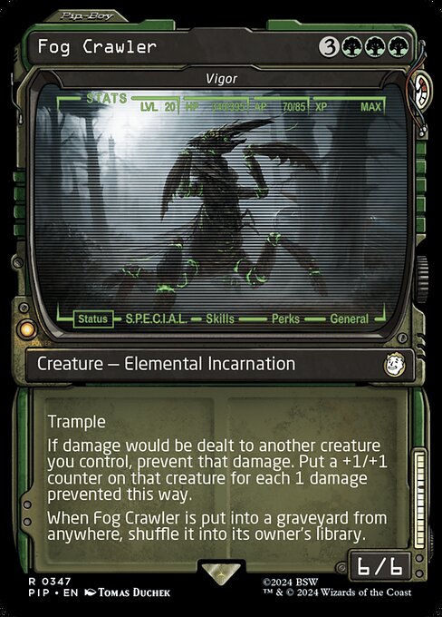 PIP: Fog Crawler - Vigor (Showcase) (Foil)