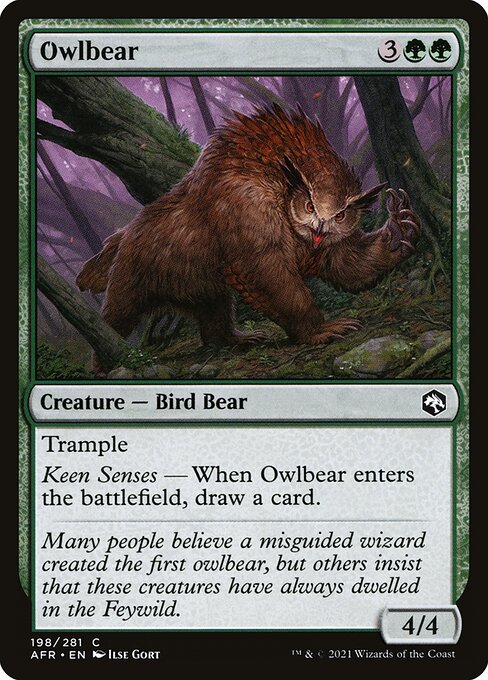 AFR: Owlbear (Foil)