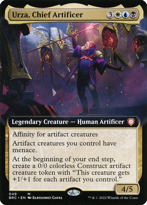 BRC: Urza, Chief Artificer (Extended Art) (Foil)
