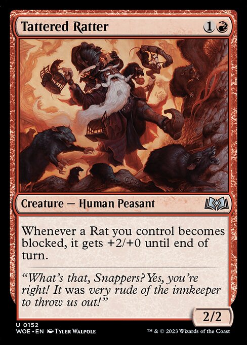 WOE: Tattered Ratter (Foil)