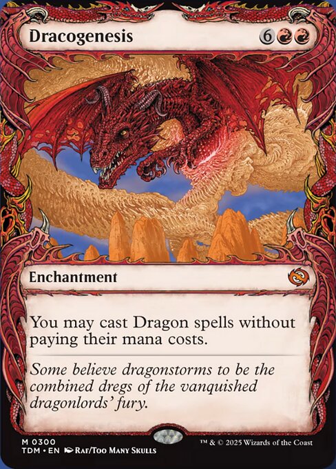 TDM: Dracogenesis (0300) (Showcase) (Foil)