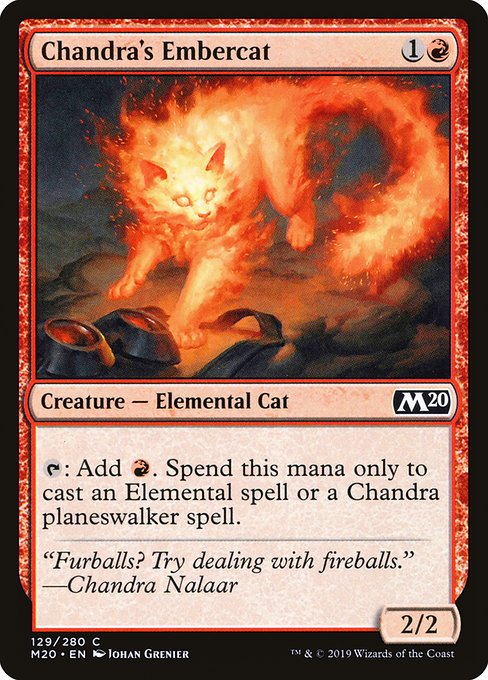 M20: Chandra's Embercat (Foil)