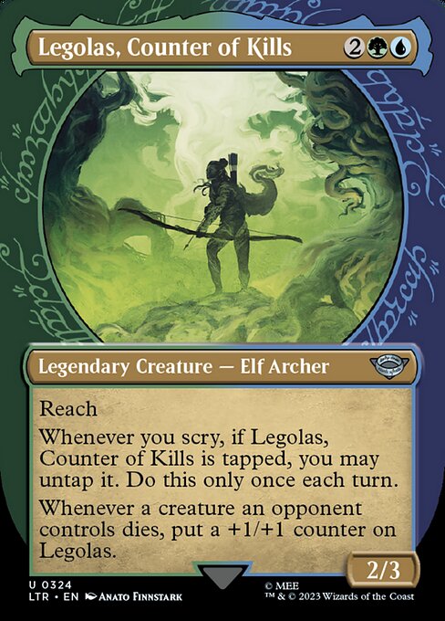 LTR: Legolas, Counter of Kills (Showcase) (Foil)