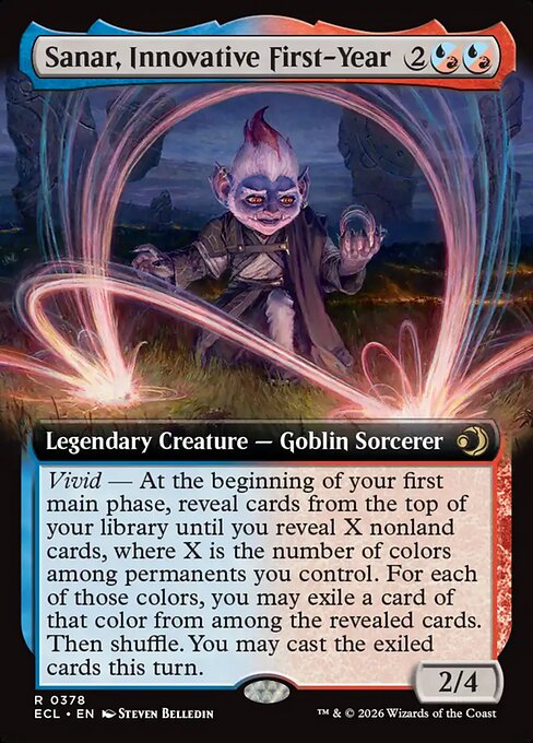 ECL: Sanar, Innovative First-Year (Extended Art) (Foil)