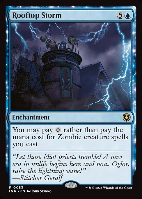 INR: Rooftop Storm (Foil)