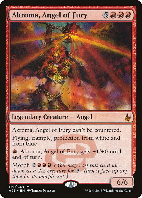 A25: Akroma, Angel of Fury (Foil)