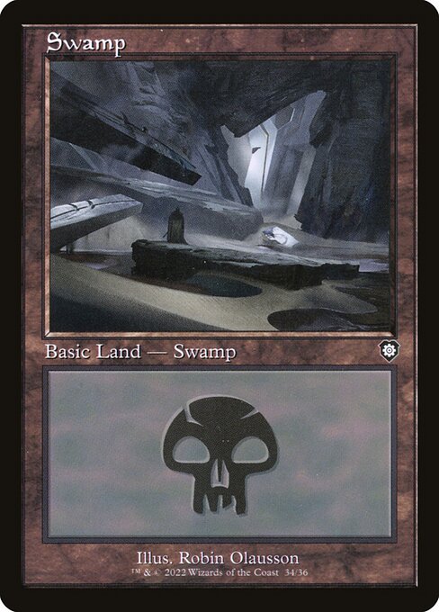 BRC: Swamp (34) (Retro Frame)