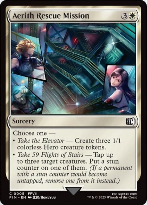 FIN: Aerith Rescue Mission (Foil)