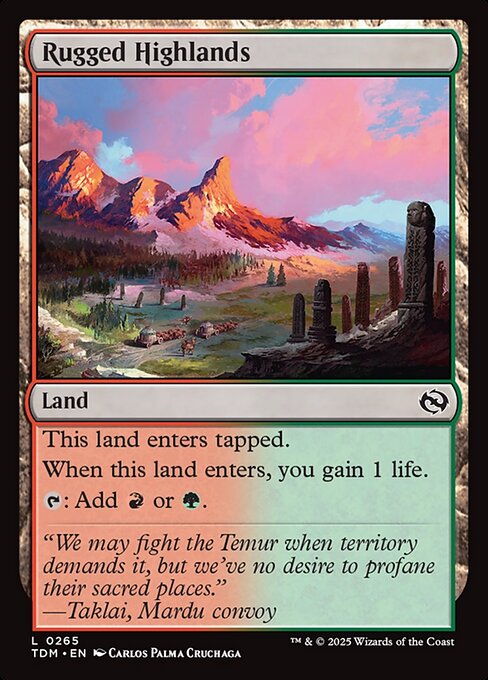 TDM: Rugged Highlands (Foil)