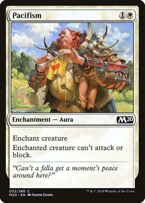 M20: Pacifism