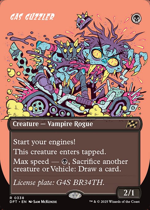 DFT: Gas Guzzler (Borderless) (Foil)