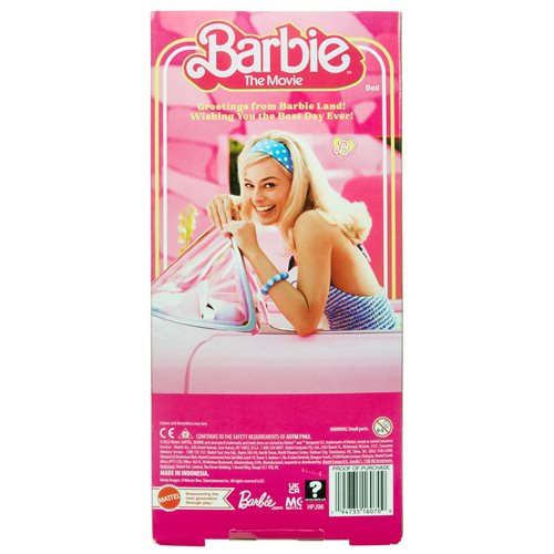 Barbie Movie Doll in Pink Gingham Dress