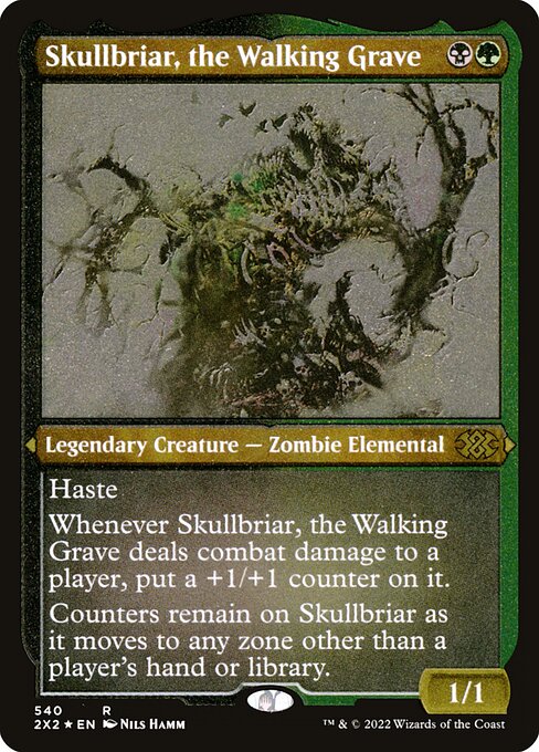 2X2: Skullbriar, the Walking Grave (Foil Etched)
