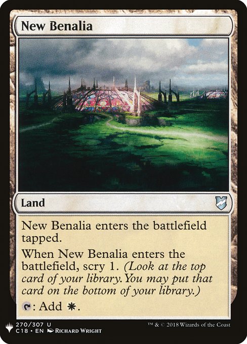 PLST: New Benalia