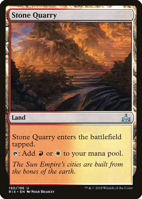 RIX: Stone Quarry (Foil)