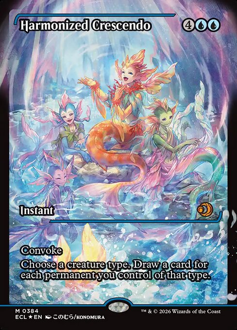 ECL: Harmonized Crescendo (0384) (Showcase) (Foil)