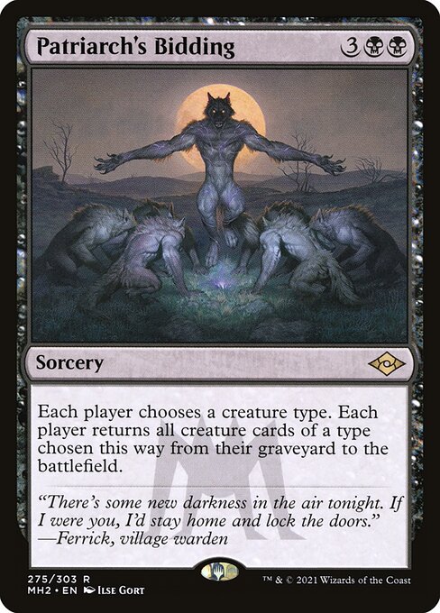 MH2: Patriarch's Bidding (Foil Etched)