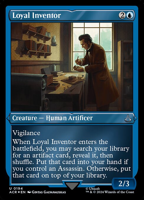 ACR: Loyal Inventor (Foil Etched)