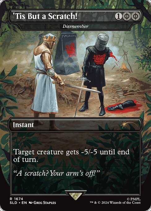 SLD: 'Tis But a Scratch! - Dismember (Foil)