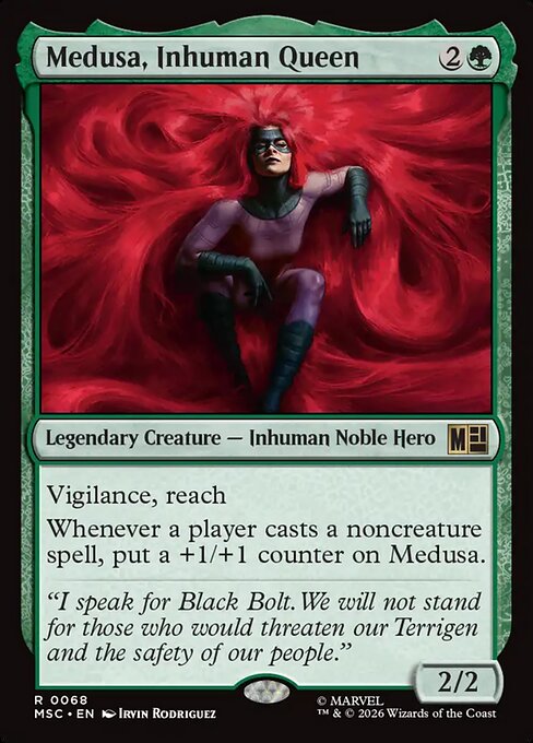 MSC: Medusa, Inhuman Queen