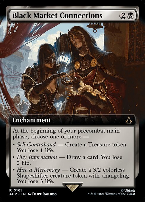 ACR: Black Market Connections (Extended Art) (Foil)