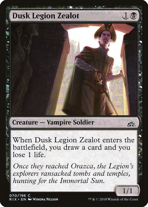 RIX: Dusk Legion Zealot (Foil)