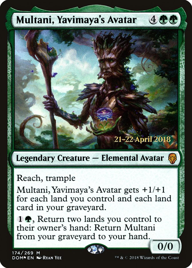 Multani, Yavimaya's Avatar [Foil] :: PDOM