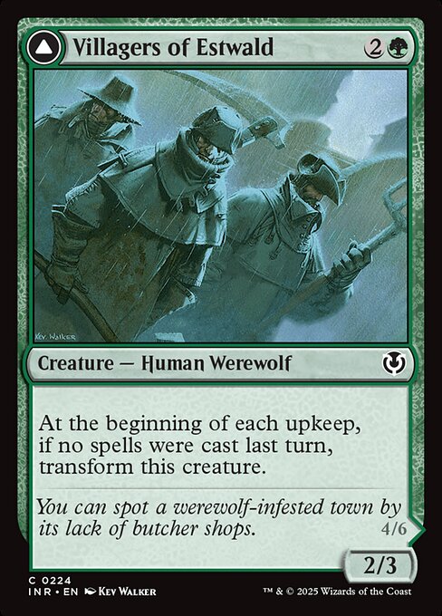 INR: Villagers of Estwald (Foil)