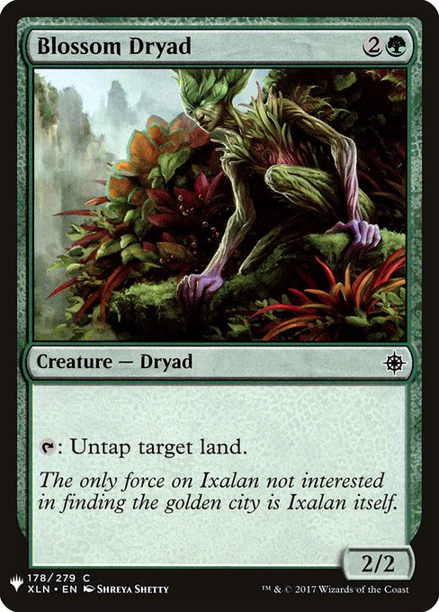 PLST: Blossom Dryad
