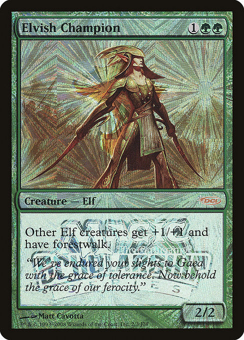 PSUS: Elvish Champion (Scholarship Series) (Foil)