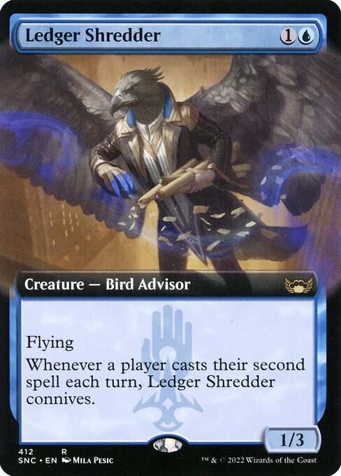 SNC: Ledger Shredder (Extended Art) (Foil)