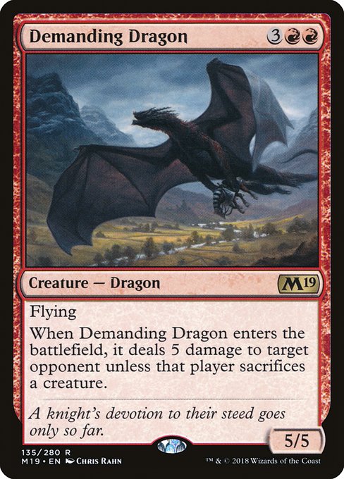 M19: Demanding Dragon (Foil)