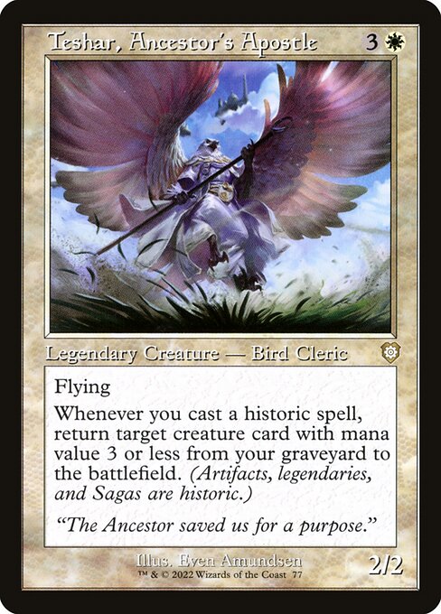 BRC: Teshar, Ancestor's Apostle (Retro Frame)