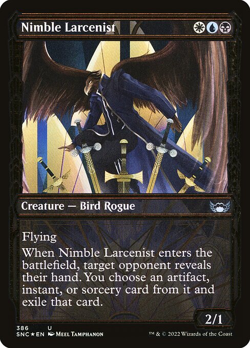 SNC: Nimble Larcenist (Gilded Foil)