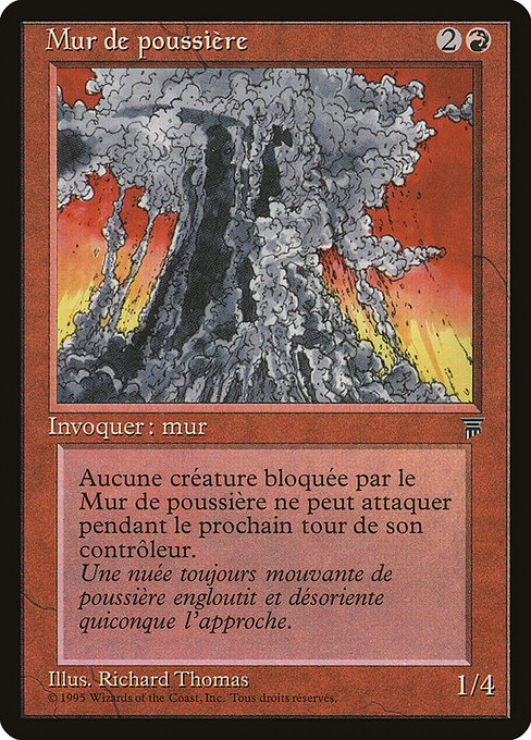REN: Wall of Dust (French) - "Mur de poussiere"