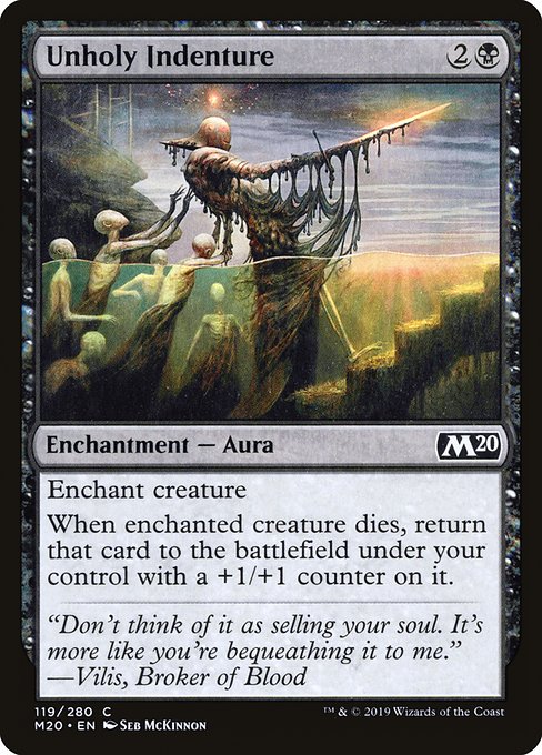 M20: Unholy Indenture