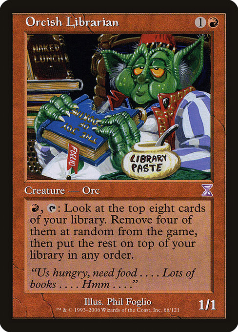 TSB: Orcish Librarian (Foil)