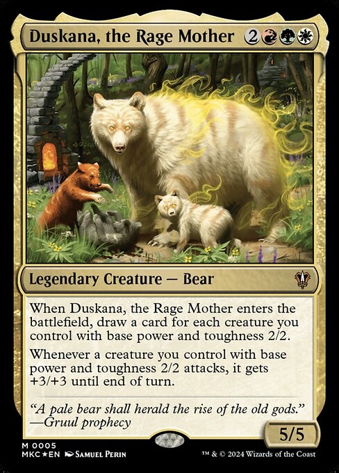 MKC: Duskana, the Rage Mother (Foil)