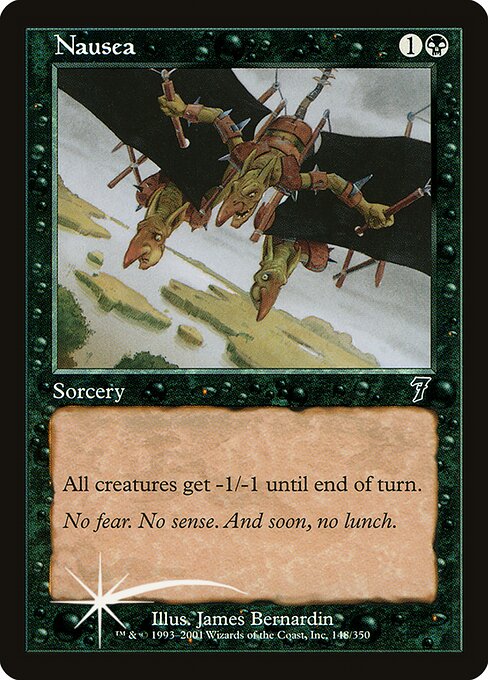 7ED: Nausea (Foil)