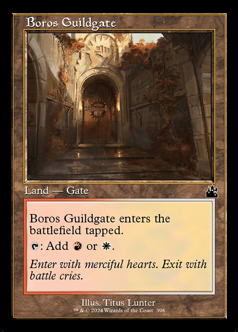 RVR: Boros Guildgate (Retro Frame)