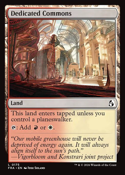 FRA: Dedicated Commons (Foil)